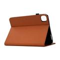 iPad Air 11 2026/iPad Pro 11 2022/iPad Air 2022 Butterfly Smart Folio-etui med kortlommer - brun