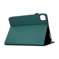 iPad Air 11 2026/iPad Pro 11 2022/iPad Air 2022 Butterfly Smart Folio-etui med kortlommer - grønn