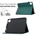 iPad Air 11 2026/iPad Pro 11 2022/iPad Air 2022 Butterfly Smart Folio-etui med kortlommer - grønn