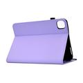 iPad Air 11 2026/iPad Pro 11 2022/iPad Air 2022 Butterfly Smart Folio-etui med kortlommer - Lilla