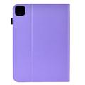 iPad Air 11 2026/iPad Pro 11 2022/iPad Air 2022 Butterfly Smart Folio-etui med kortlommer - Lilla