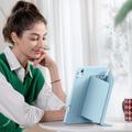 iPad Air 11 2024/2025/Air 2020/2022 ESR Flip Hybrid Folio-etui - himmelblå