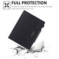 iPad Air 13 2024/2025/2026/iPad Pro 12.9 2018/2020/2021/2022 Smart Folio-etui - Svart