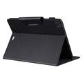 iPad Air 13 2024/2025/2026/iPad Pro 12.9 2018/2020/2021/2022 Smart Folio-etui - Svart