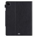 iPad Air 13 2024/2025/2026/iPad Pro 12.9 2018/2020/2021/2022 Smart Folio-etui - Svart