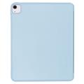 iPad Air 13 2024/2025 Tech-Protect SmartCase Pen Tri-Fold Folio-deksel - Himmelblå