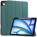 iPad Air 13 (2025) Tri-Fold Series Smart Folio-etui - svartgrønn