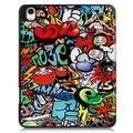 iPad Air 13 (2025) Tri-Fold Series Smart Folio-etui - Graffiti