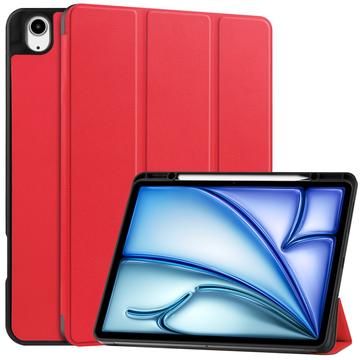 iPad Air 13 (2025) Tri-Fold Series Smart Folio-etui - rød