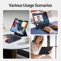 iPad Air 13 2026/2025/2024 Dux Ducis DK Bluetooth-tastaturveske - svart