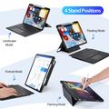 iPad Air 13 2026/2025/2024 Dux Ducis DK Bluetooth-tastaturveske - svart