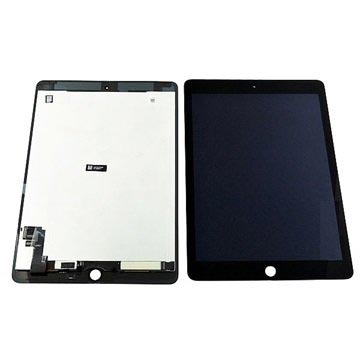 iPad Air 2 LCD Skjerm - Svart - Grade A