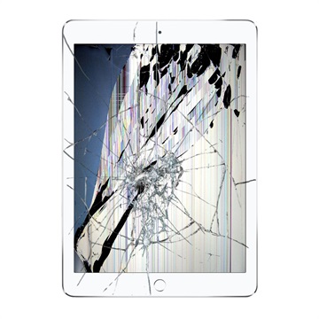 iPad Air 2 Reparasjon av LCD-Display og Glass - Hvit