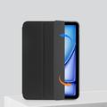 iPad Air 11 2024/2025/Air 2020/2022 Tech-Protect SmartCase magnetisk trefoldig folio-etui - svart