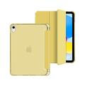 iPad 2022/2025 Tech-Protect SmartCase Pen Hybrid Tri-Fold Folio-deksel - Krystallgul