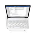 iPad Air 11 2024/2025/Air 2020/2022 Tech-Protect SmartCase Pen Bluetooth-tastaturveske - svart