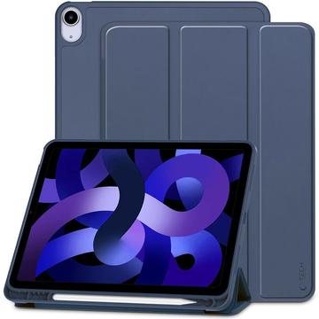 iPad Air 11 2024/2025/Air 2020/2022 Tech-Protect SmartCase Pen Tri-Fold Folio-deksel - mørkeblå