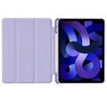 iPad Air 11 2024/2025/Air 2020/2022 Tech-Protect SmartCase Pen Tri-Fold Folio-deksel - Lilla