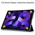 iPad Air 11 (2024) Tri-Fold Series Smart Folio-etui - Svart