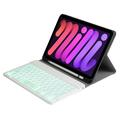 iPad Mini 2021/2024 Bluetooth-tastaturveske - Gull