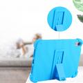 iPad Mini 2021/2024 silikonetui med støtte - blå
