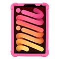 iPad Mini 2021/2024 Silikonetui med støtte - Varm Rosa