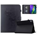 iPad Mini (2026) Butterfly Smart Folio-etui med kortlommer - svart