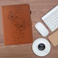 iPad Mini (2026) Butterfly Smart Folio-etui med kortlommer - brun