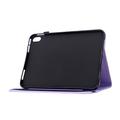 iPad Mini (2026) Butterfly Smart Folio-etui med kortlommer - Lilla