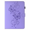 iPad Mini (2026) Butterfly Smart Folio-etui med kortlommer - Lilla