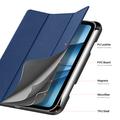 iPad Mini (2026) Dux Ducis Domo Tri-Fold Smart Folio-etui - Blå