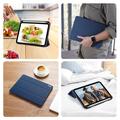 iPad Mini (2026) Dux Ducis Domo Tri-Fold Smart Folio-etui - Blå