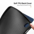 iPad Mini (2026) Dux Ducis Domo Tri-Fold Smart Folio-etui - Blå
