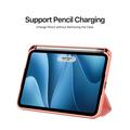 iPad Mini (2026) Dux Ducis Domo Tri-Fold Smart Folio-etui - Rosa