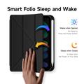 iPad Mini (2026) Dux Ducis Magi avtakbart 2-i-1 folio-etui - svart