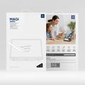 iPad Mini (2026) Dux Ducis Magi avtakbart 2-i-1 folio-etui - svart