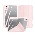 iPad Mini (2026) Dux Ducis Magi avtakbart 2-i-1 folio-etui - Rosa