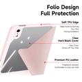iPad Mini (2026) Dux Ducis Magi avtakbart 2-i-1 folio-etui - Rosa