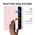 iPad Mini (2026) Dux Ducis Magi avtakbart 2-i-1 folio-etui - Rosa