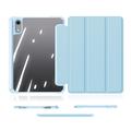 iPad Mini (2026) Dux Ducis Toby Tri-Fold Smart Folio-etui - Baby Blå