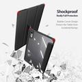 iPad Mini (2026) Dux Ducis Toby Tri-Fold Smart Folio-etui - Svart