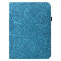 iPad Mini (2026) Mandala 360 roterende folioetui - blå