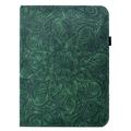 iPad Mini (2026) Mandala 360 roterende folioetui - grønn