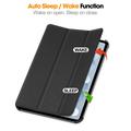 iPad Mini (2026) Tri-Fold Series Smart Folio-etui - svart