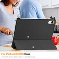 iPad Mini (2026) Tri-Fold Series Smart Folio-etui - svart