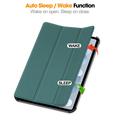 iPad Mini (2026) Tri-Fold Series Smart Folio-etui - svartgrønn