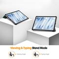 iPad Mini (2026) Tri-Fold Series Smart Folio-etui - svartgrønn