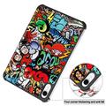 iPad Mini (2026) Tri-Fold Series Smart Folio-etui - Graffiti