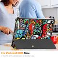 iPad Mini (2026) Tri-Fold Series Smart Folio-etui - Graffiti