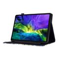 iPad Mini (2026) Wonder Smart Folio-etui med kortlommer - Sommerfugler